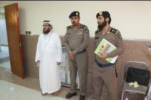 Jamoum Department of Chemistry Holds (How to Deal with Chemical Substances) Course for Civil Defense Officers